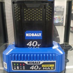 Kobalt Battery And Charger 40v