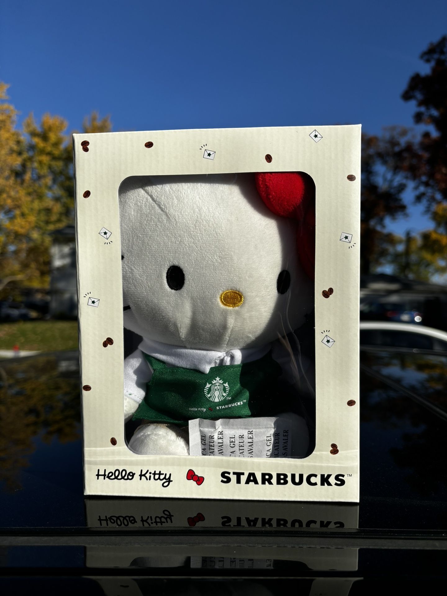Hello Kitty X Starbucks Plushie 
