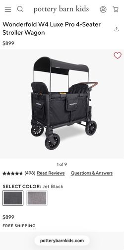 Wonderfold W4 Luxe Pro 4-seater Wagon