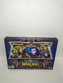 World Of Warcraft Battle Chest Blizzard PC Gaming Computer Game & Expansion Set