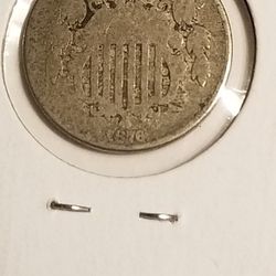 1876 Shield Nickel