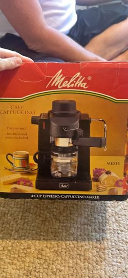 Melitta 4-Cup Espresso/Cappuccino Maker
