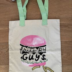 *NEW*  “SO” CANVAS BAG~~”GUYS B4 FRIES”