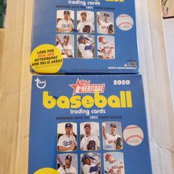 2020 TOPPS BASEBALL TRADING CARDS