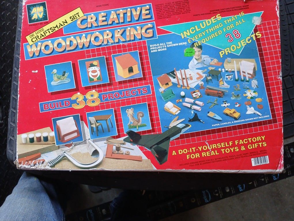 Vintage Amav Woodworking Kit