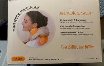 Cordless , Mini Neck Shoulder Massager