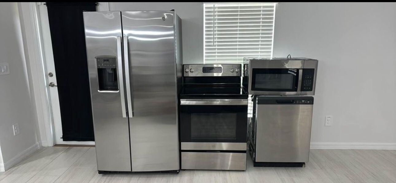 Stainless Steel Kitchen Appliances 