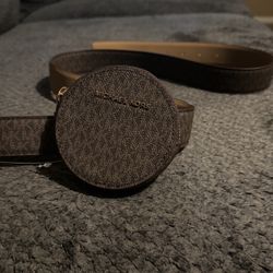 Michael Kors Logo Belt