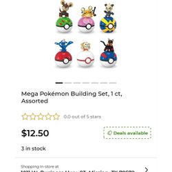 NEW Pokemon Toys