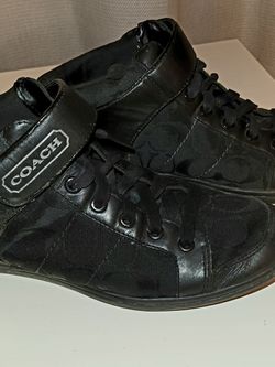 Coach "Zoey" High Top Sneakers