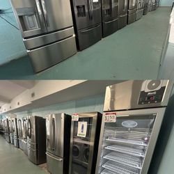 GREAT VARIETY OD STAINLESS FRIDGES 33-36” 