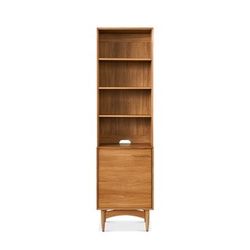 Mopio Mid-Century Modern 20"-119" Modular Bookcase