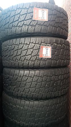 FOUR BRIGHT NEW TIRES FOR SALE 35×12.50 R 18