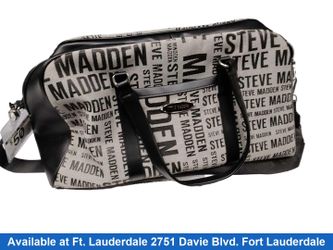 Steve Madden Baramina Gray Backpack / Briefcase / Bag