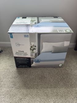 3” Foam Mattress Pad For TwinBed