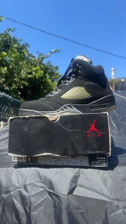 Jordan 7 Black metallic size 9