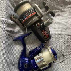 FISHING ROD REELS 