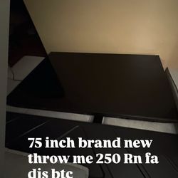 brand new tv