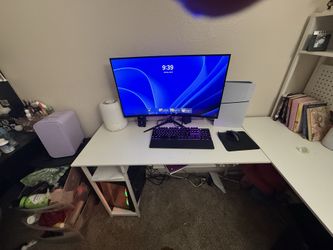 Pc and desk