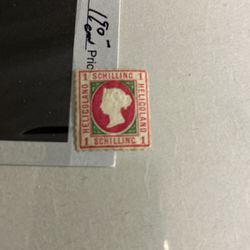Heligoland stamp #2, MH OG, type 1,  SCV $170.00