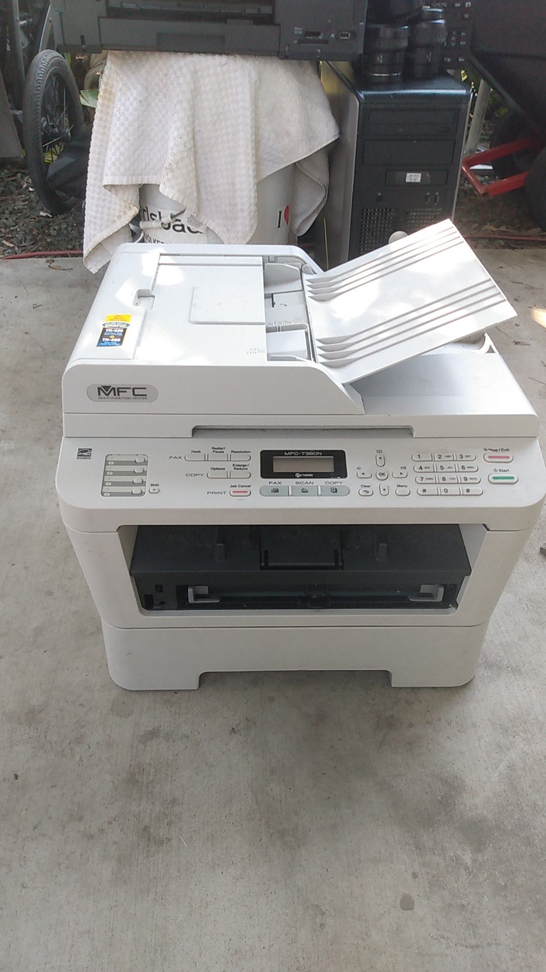 Brother MFC printer brother mfc-7360n