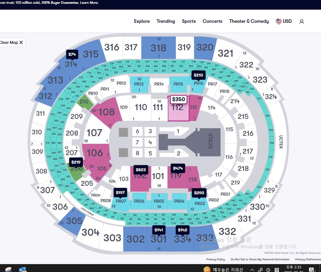G-Dragon Concert Ticket For Tonight