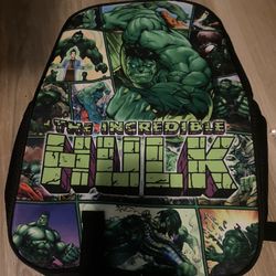 The Hulk - New bookbag / Bagpack