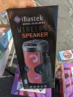 Ibastek Bluetooth speaker