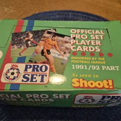 1991 / 92 Soccer Trading Cards 