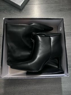Leather boots