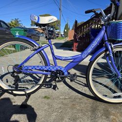 Beautiful Beach Cruiser Adult Size
Excellent Condition Ready to Ride 