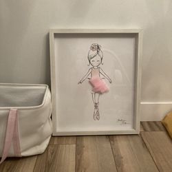 Bailerina wall art