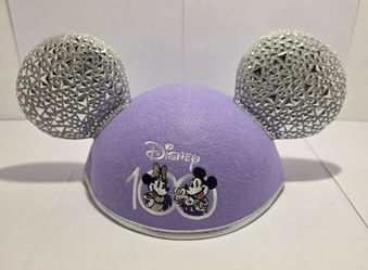 Disney Parks Mickey and Minnie Mouse Disney100 Ear Hat for Adults