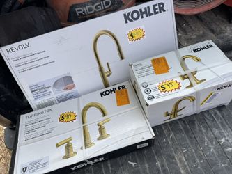 Kohler Kichen and Bathroom Faucets