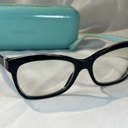 Tiffany & Co Eyeglasses TF2167 8001 Cat Eye Frame Italy