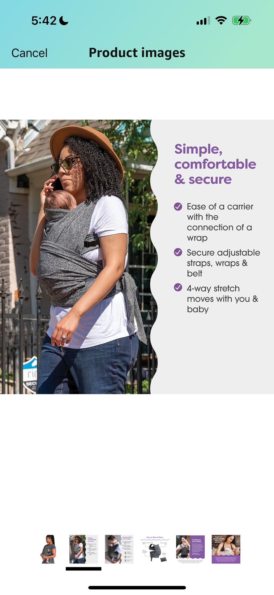 Baby Wrap Carrier 