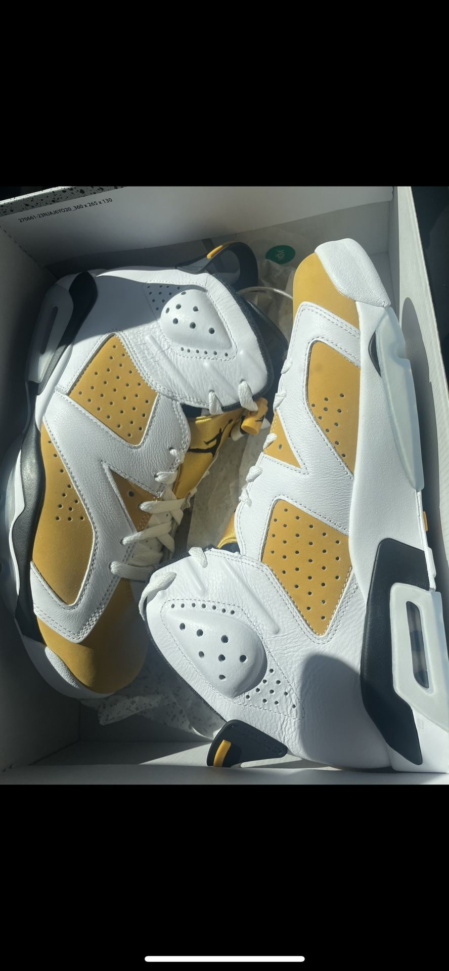 Jordan 6 Yellow Ochre