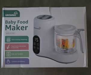 New Grownsy Baby Food Maker with Steam Basket