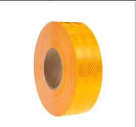 2" X 150' School Bus Yellow Reflective tape