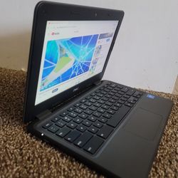 
♨️DELL CHROMEBOOK. ♨️TOUCH SCREEN. 🌟 3100 P29T🌟 4GB  RAM 🔥16GB SDD☀️ CELERON ✅️
