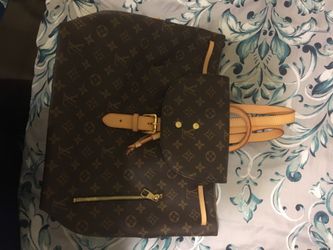 Louis Vuitton bag back