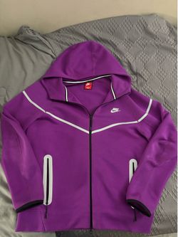 Purple reflective nike tech