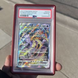 Pokémon Crown Zenith Mewtwo Psa 10