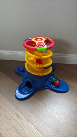 Ball drop spiral tower