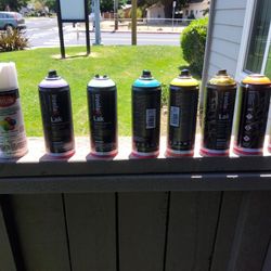 Brand New IRONLAK SPRAYPAINT CANS...$6.00 EACH  Or All  FOR  $40