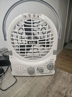 KUL 6 inch portable Rechargeable Fan
