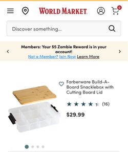 Snack Box with Cutting Board
