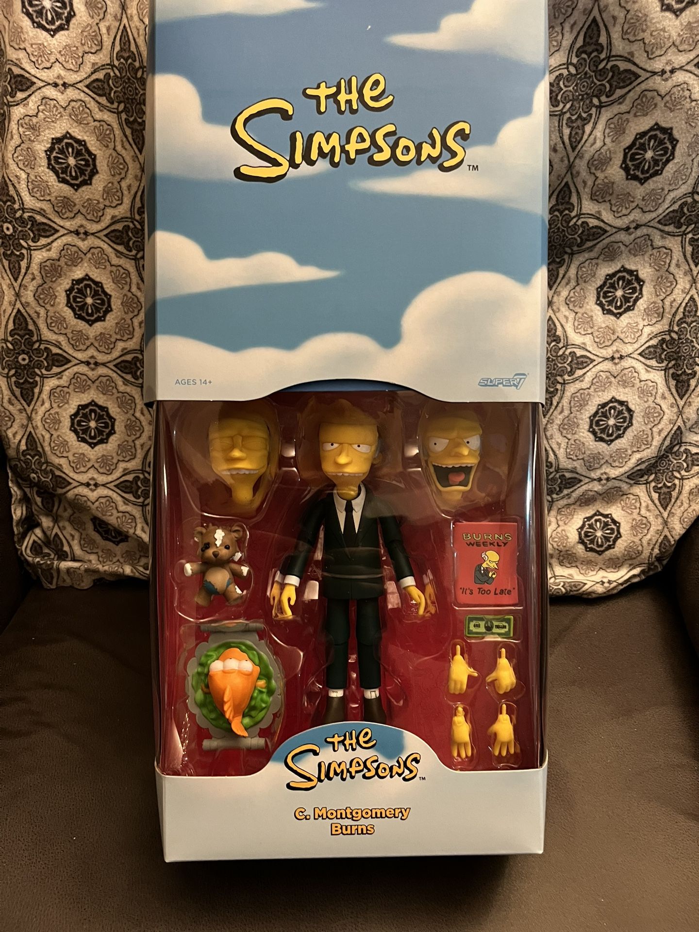 Super7 Simpsons Ultimates Mr. Burns