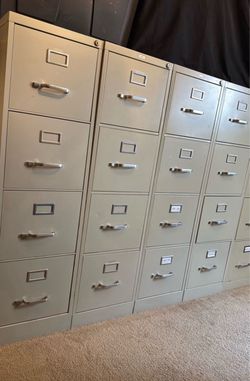 4-Drawer Metal Filing Cabinets