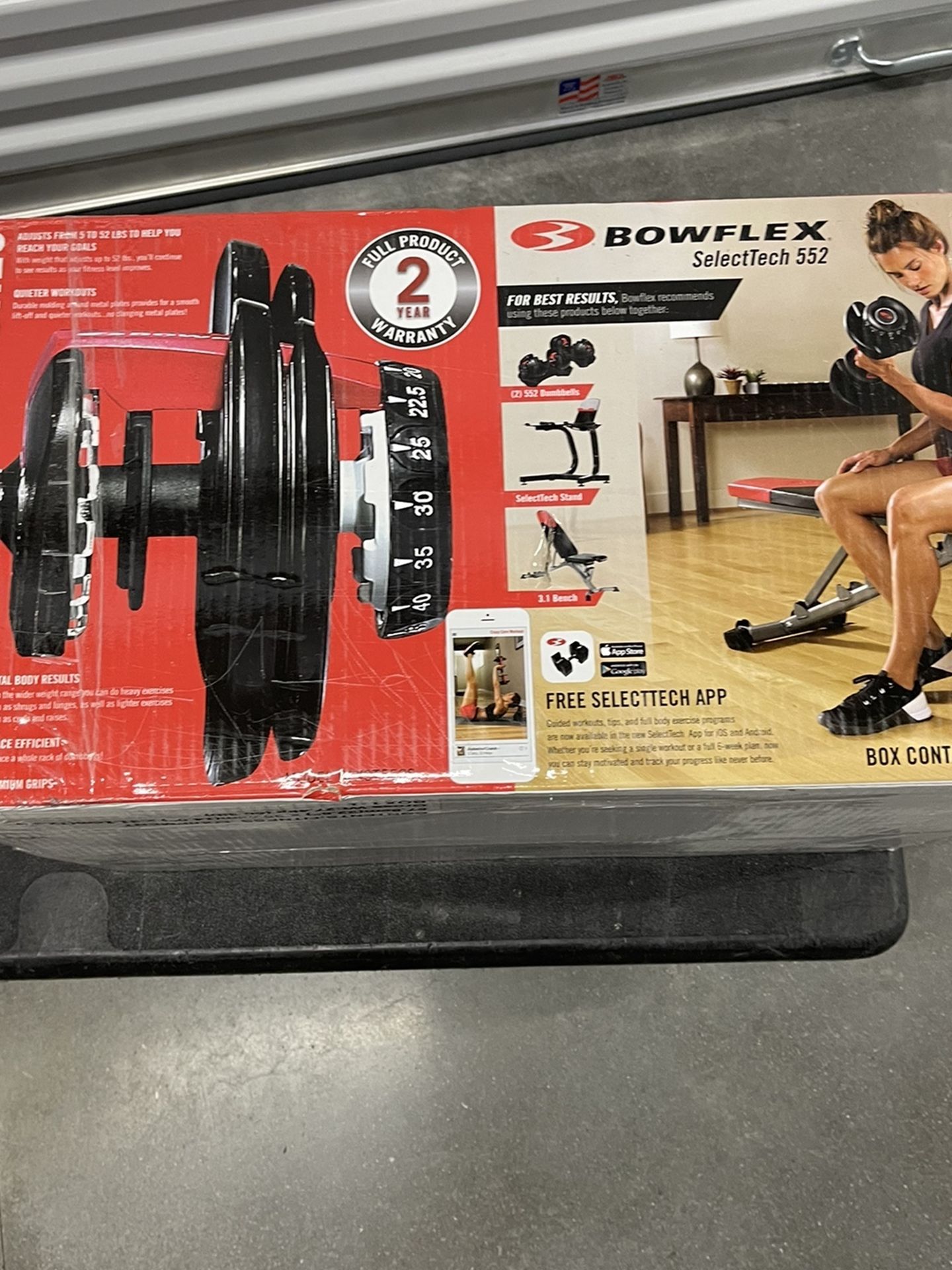 *Brand New* Bowflex Selecttech 552 Dumbbell (single)